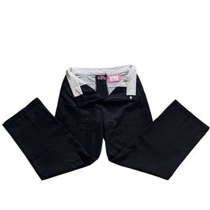 Brand new with tags edikted folded low rise, wide leg, black, chino pant, size M